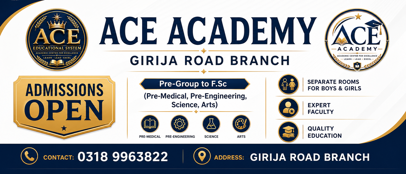 ACE Academy Girija Road Branch